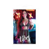 Vibes Boss Bitch Suspender Skirt Blk S/m