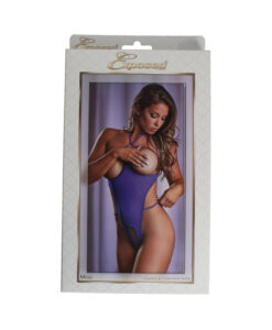 Ms Mesh Cupless & Crotchless Teddy Pp Sm
