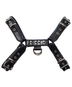 O.t.h Leather Harness - Black Size Extra Large