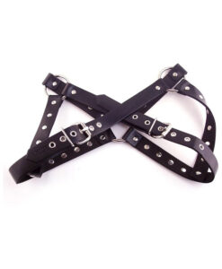 Alternative view of Female Chest Harness - BLACK