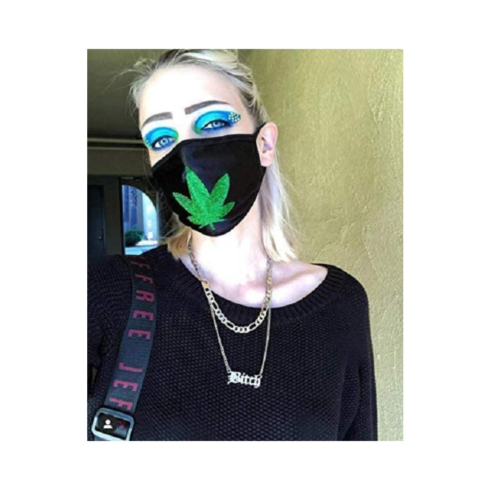 Neva Nude Face Mask Dope Af Weed - Image 2