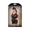 Curve Isabelle Black Dress W/ Panty 1x/2x