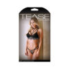 Tease Alice Caged Bralette And Panty M/l