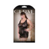 Curve Isabelle Black Dress W/ Panty 3x/4x