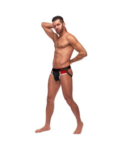 Mp Retro Sport Panel Jock Blk Sm