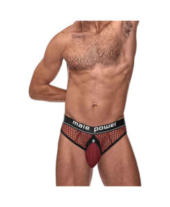 MP Cock Pit Net Cock Ring Thong Bur SM
