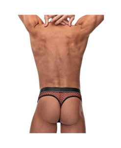 Alternative view of MP Cock Pit Net Cock Ring Thong Bur SM