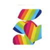 Nipplicious - Rainbow Nipple Pasties - 2-pack - Hearts & Lips Shape
