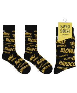 Alternative view of Shots Socks Sexy Words M/l