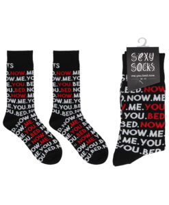 Alternative view of Shots Socks You.Me.Bed.Now. S/M