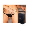 Noir Handmade Panties Open On Side S