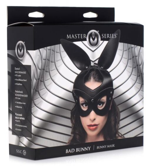 Bad Bunny Bunny Mask Black O/S - Image 3