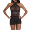 Halter Dress Black O/S