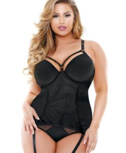 Odessa Molded Cups Bustier & Panty Set 1X2X