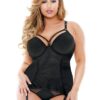 Odessa Molded Cups Bustier & Panty Set 3X4X