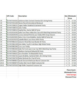 FL 20 Piece Grab Bag 1X/2X Mix B