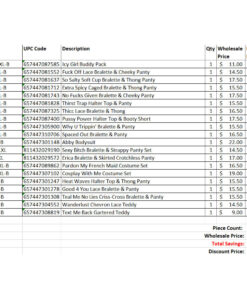 FL 20 Piece Grab Bag Large/X-Large Mix A