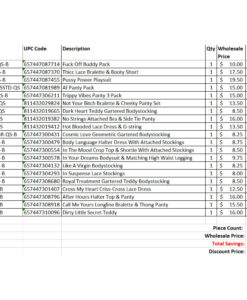 FL 20 Piece Grab Bag Queen Size Mix C