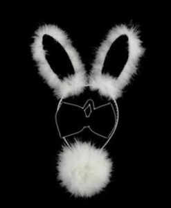 Bunny Set 3Pc Black/White