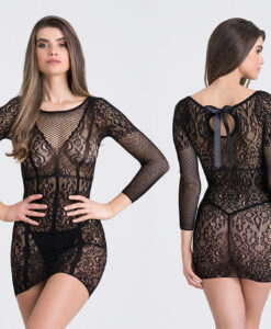 Fifty Shades Of Grey Captivate Lacy Mini Dress One Size