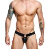 Male Basics Dngeon Chain Jockstrap Black O/s (hanging)