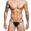 Male Basics Dngeon Snap Jockstrap Black O/s (hanging)