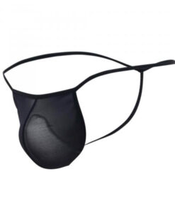 Alternative view of Male Basics Mob Tulle T-thong Black S/m