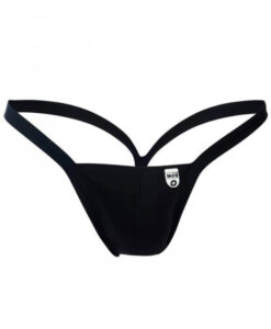 Mob Y Buns Thong Black Small