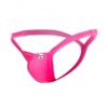 Mob Y Buns Thong Neon Pink Large