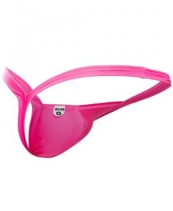 Alternative view of Mob Y Buns Thong Neon Pink Large