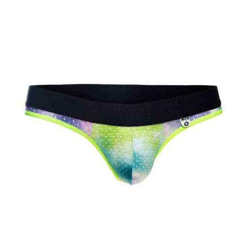 Male Basics Mob Aero Jock Green Dye Md - Image 2