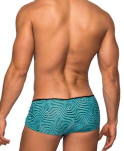 Alternative view of Micro Shorts Tranquil Abyss Sea Blue, Black Large