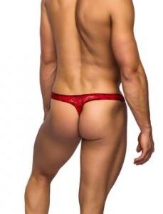 Alternative view of Male Power Bong Thong Red L/XL