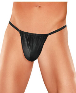 Male Power Posing Thong Black O/S
