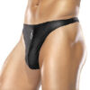 Zipper Thong Black S/M
