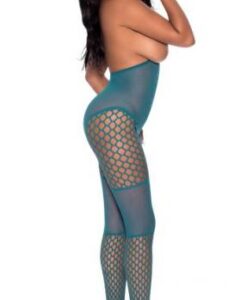 Alternative view of Seamless Cupless Catsuit Teal O/s