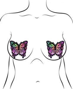 Alternative view of Pastease Trippy Butterfly Melt Rainbow Glitter