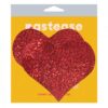 Pastease Heart Glitter Red Fuller Coverage
