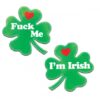 Pastease Clover Fuck Me I'm Irish Nipple Pasties