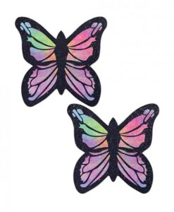 Alternative view of Pastease Butterfly Rainbow Twinkle Fuller Coverage