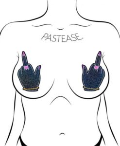 Alternative view of Pastease Glittering F You Lady Hands