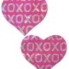 Pastease Shattered Glass Disco Ball Pink White XO Hearts