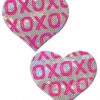 Pastease Shattered Glass Disco Ball Pink White XO Hearts