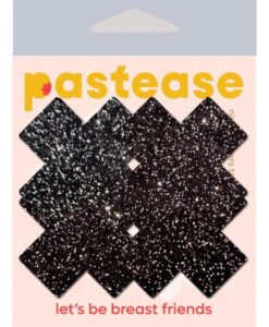 Petites Plus X :small Sparkle Black Plus Nipple Pasties
