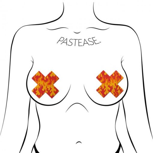 Pastease Flaming Sparkle Cross - Image 2