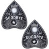 PASTEASE LIQUID BLACK OUIJA PLANCHETTE W/ STARS SET