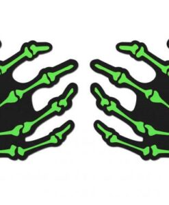 Alternative view of Pastease Neon Green Skeleton Hands