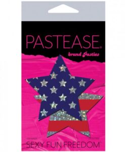 Alternative view of Rockstar Stars & Stripes Red, White, Blue Pasties O/S