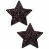 Pastease Sparkle Black Stars