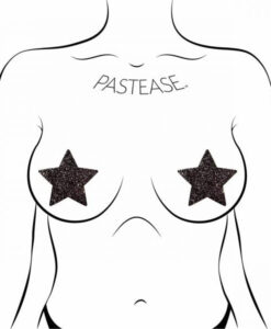 Alternative view of Pastease Sparkle Black Stars